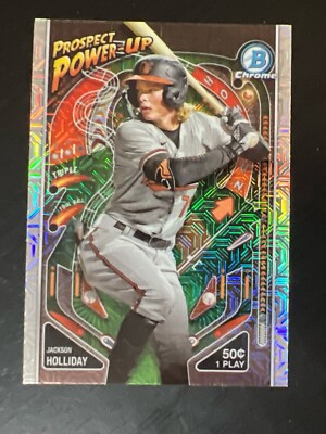 2024 Bowman - Mega Chrome Mojo Prospect Power-Up #PP-5 Jackson Holliday (RC)