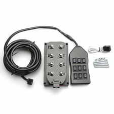 12v Air Ride Suspension Manifold Kit W 5m 9-switch Wired Remote Controller