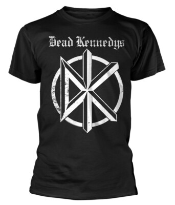Dead Kennedys 'White Logo' (Schwarz) T-Shirt