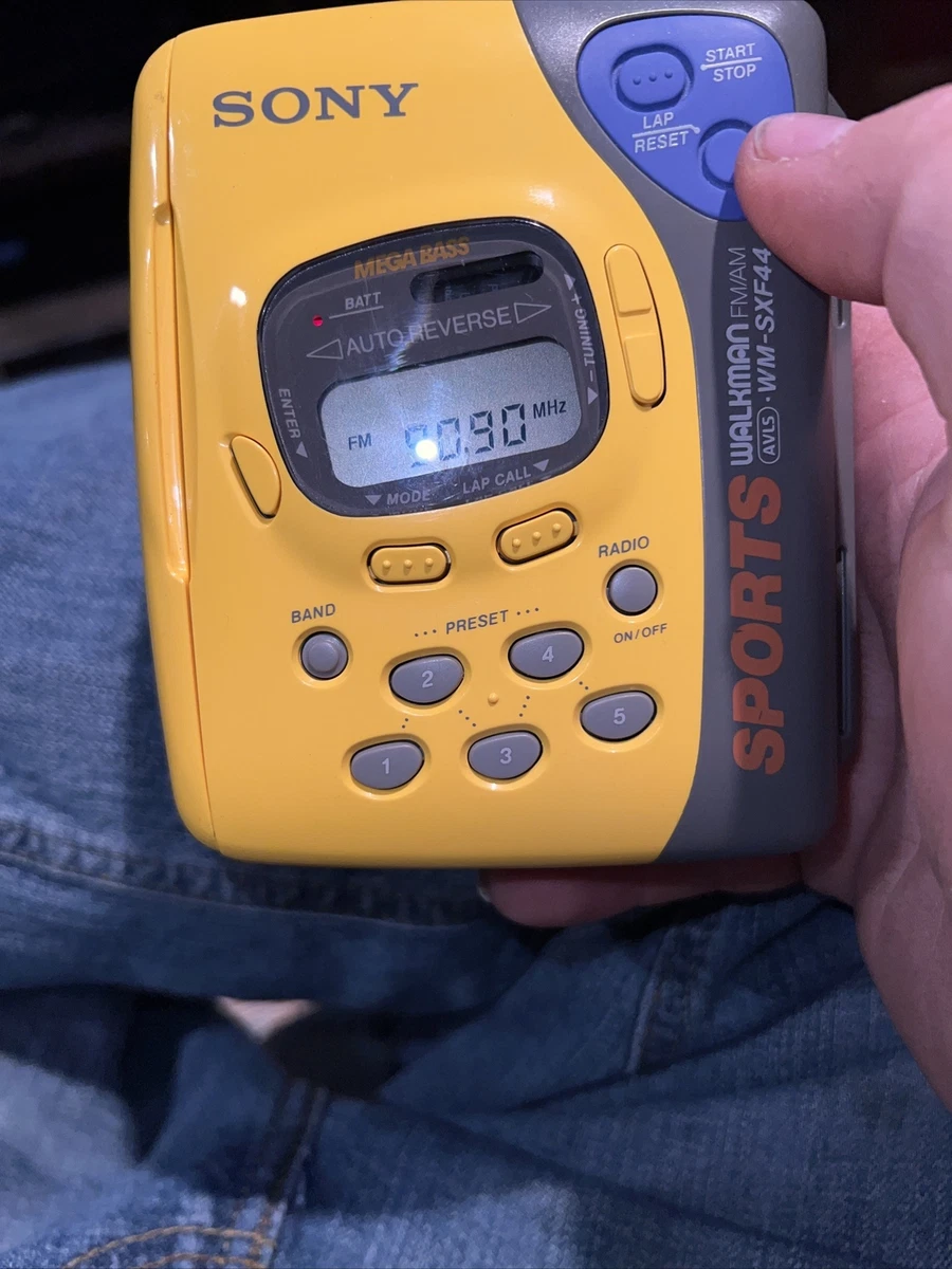 超目玉枠】 [可動品]ソニースポーツカセットウォークマン WM-SXF44