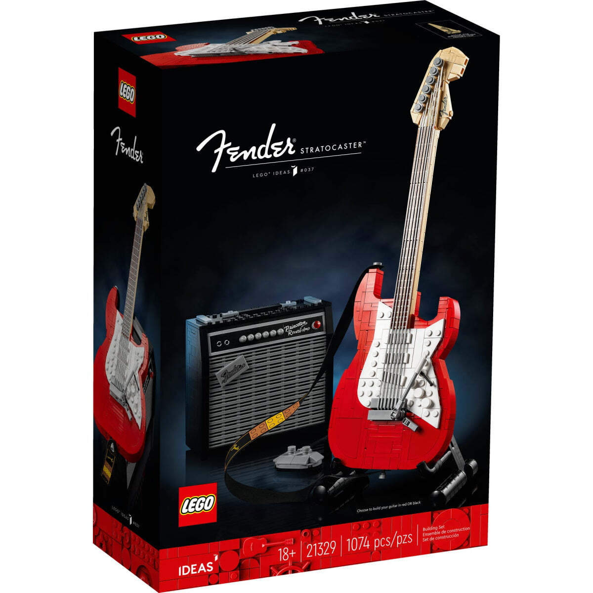 LEGO Ideas: Конструктор Fender Stratocaster из 1074 деталей [LEGO, #21329] НОВИНКА