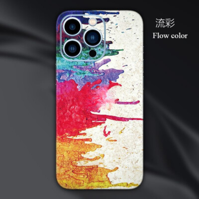 Customized For Apple 13 phone back film For iPhone 16 Promax 15 14 12 color film