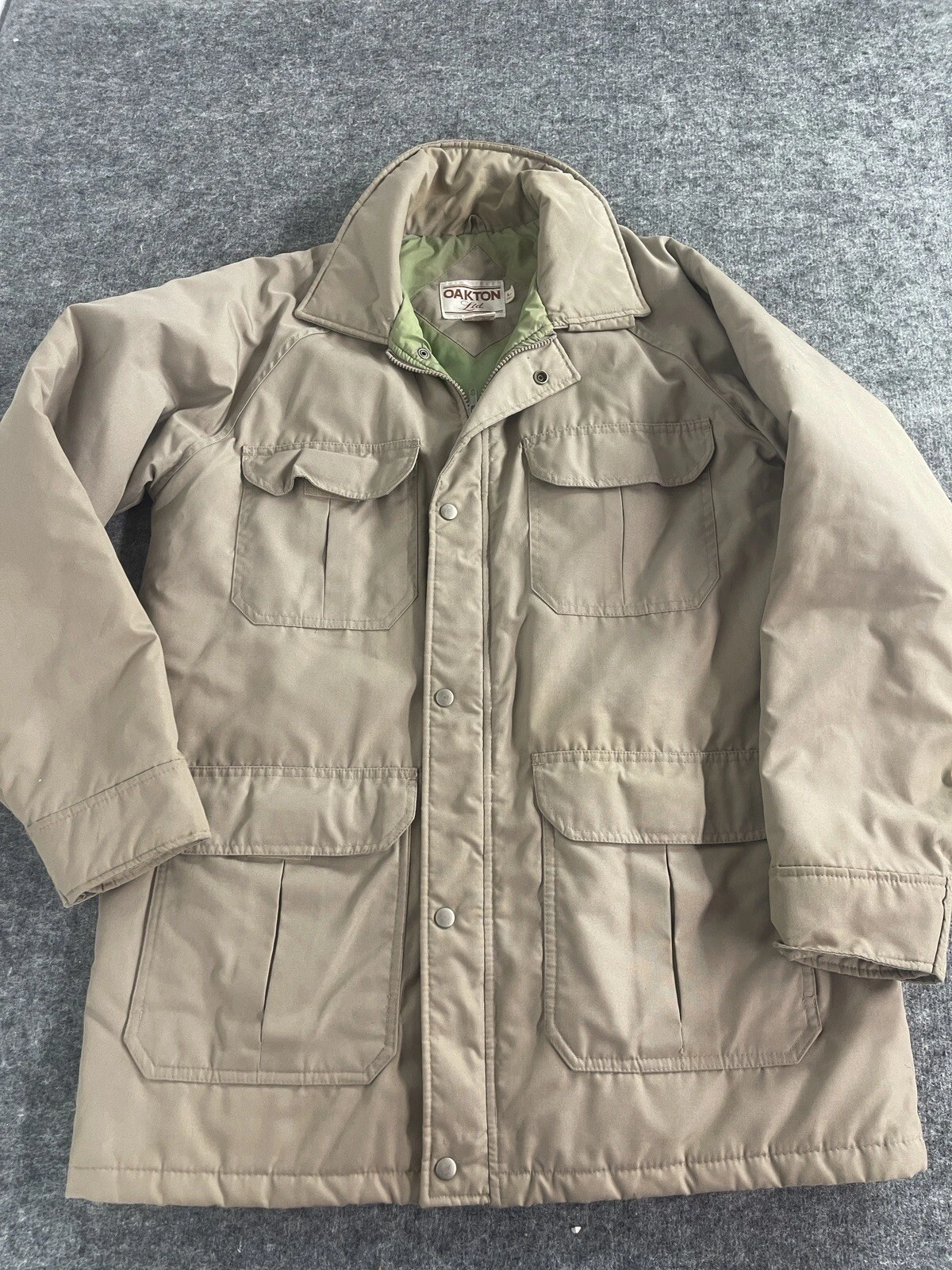 Oakton Limited Jacket Mens Large Tall LT Brown Insulated Thermal Coat N15
Opens in a new window or t