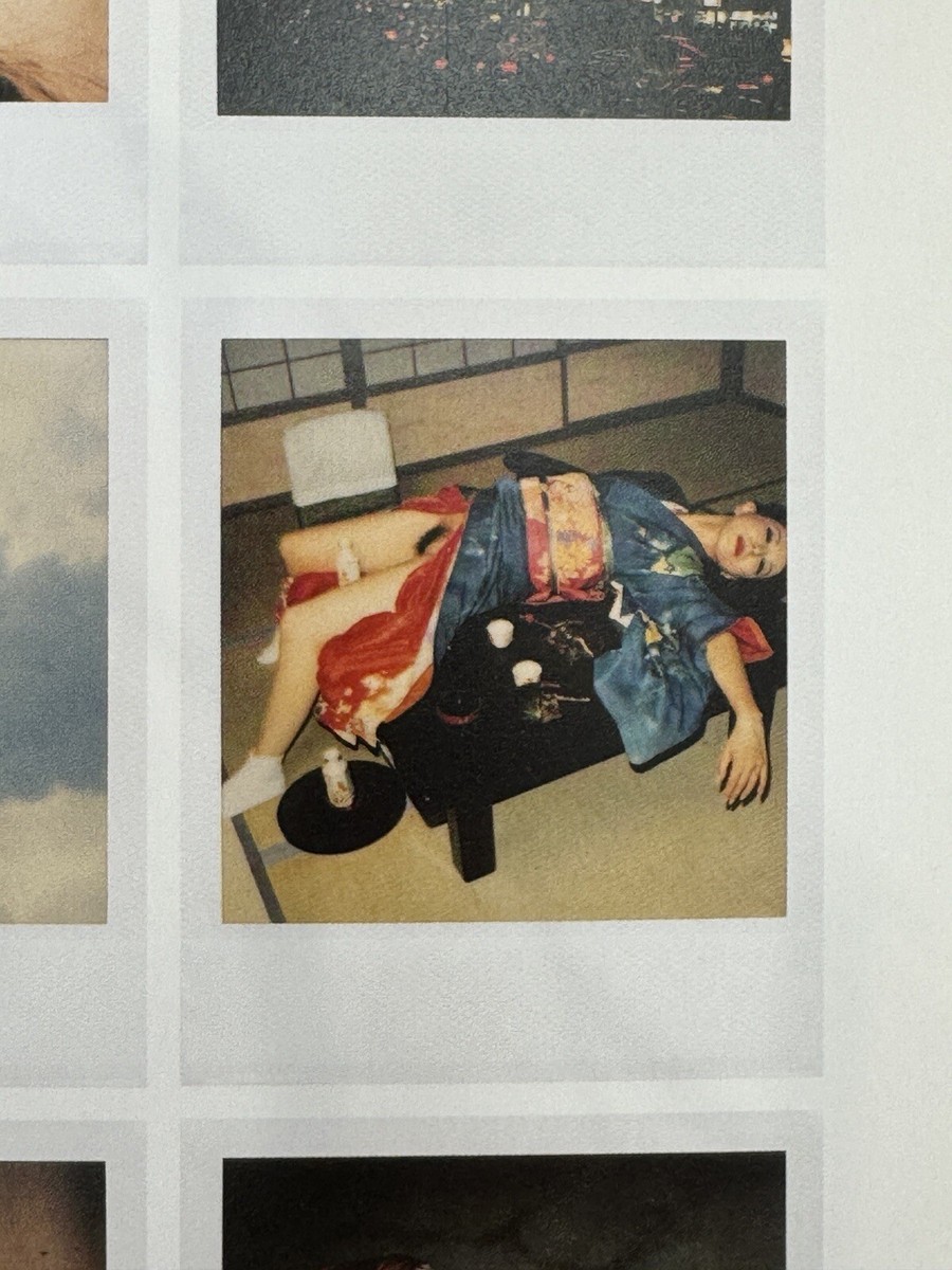 RARE SIGNED! Nobuyoshi Araki - Hitomi KOBAYASHI, Original Polaroid