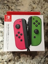 EMPTY BOX ONLY Nintendo Switch Joy-con Splatoon 2 Pink Green Joycon US Canada Ed