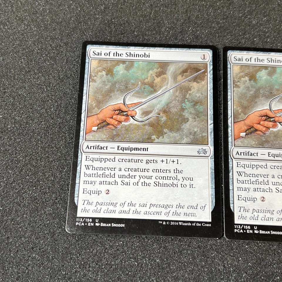 Sai of the Shinobi Magic The Gathering Mtg Artifact Planechase Anthology Card 2 - Image 2 of 4