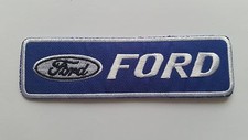 Motorsports Car Racing Patch Sew / Iron On Badge FORD (a)