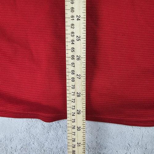 Camiseta de béisbol roja majestuosa de Los Angeles Angels talla 2X bordada López #6 - Imagen 7 de 7