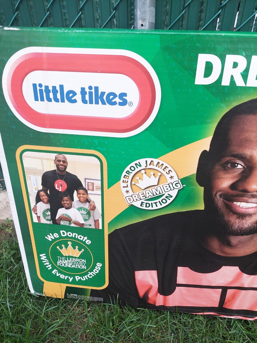 little tikes basketball hoop lebron james