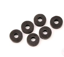 Ace Flat Faucet Washers 1/4 or 00 Pack of 6 , 46101