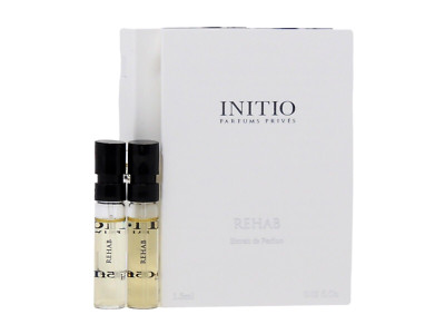 INITIO REHAB EDP 1.5ml .05fl oz x 2 COLOGNE PERFUME SPRAY SAMPLES