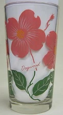 Dogwood Peanut Butter Glass Glasses Drinking Kitchen Mauzy 55-2