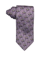 NWT Vineyard Vines 100 SILK Men's Designer Purple Golf Tie 60 X 3.25