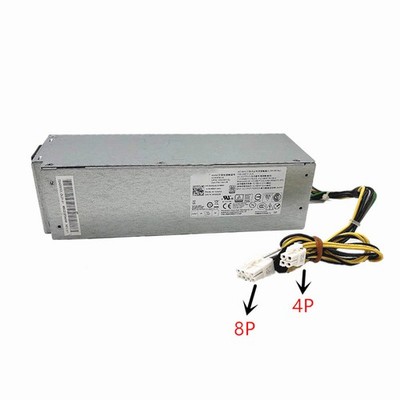 1x 240W Power Supply Unit 8Pin PSU H240EM-00 For 7040 3650 3040 3046 220×82×62mm