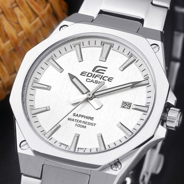 Casio Edifice EFR-S108D-7A Royal Oak Sapphire Glass Metal Watch | eBay