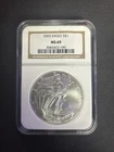 2003 1 oz Silver American Eagle (Brilliant Uncirculated) NGC Ms69