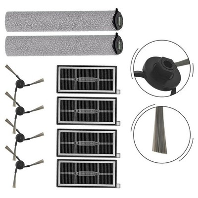 Rollmop Ersatzset mit Seitenbürsten und Filtern für MOVA S70 Serie