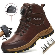 New Work Sneakers Steel Toe Shoes Men Safety Shoes Puncture-Proof Work Shoes