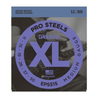 Used D'Addario EPS515 ProSteels, Medium, 11-50