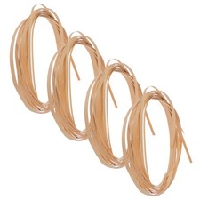 4 PCS Bamboo Strip Material Basket Weaving Supplies Handmade Rattan
