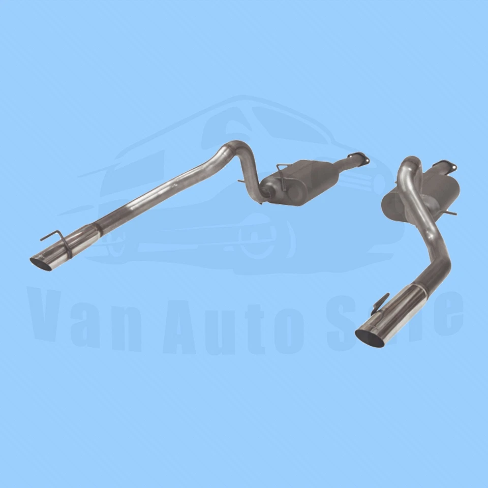 Kit de sistema de escape FlowMaster para Ford Mustang 1999-2004 Foto 2 de 3