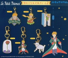 Dije de metal El Principito [Juego completo de 6] Cápsula Kotofuru Japón 407Y