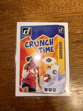 2025 Panini Donruss WNBA - Crunch Time Aaliyah Edwards #4 Press Proof