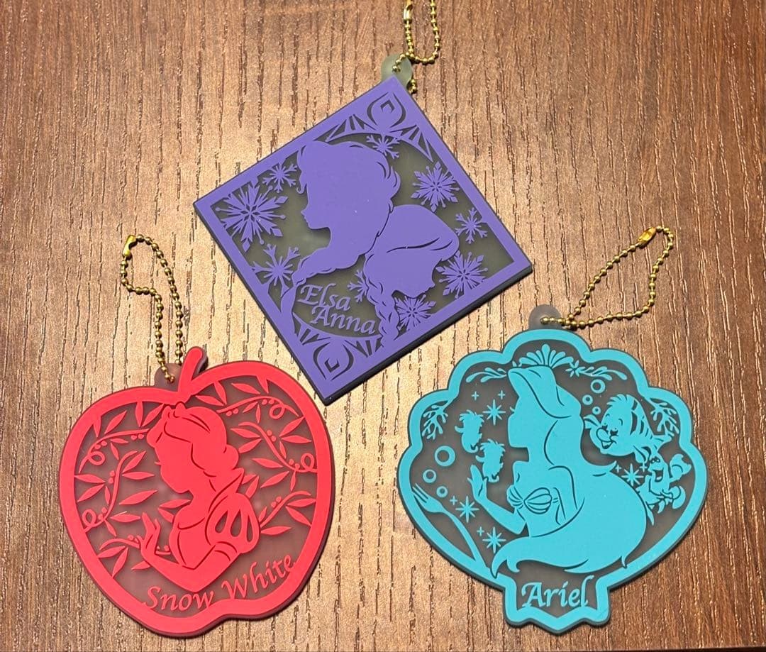 Disney Ariel coaster charm assortment 3 piece set