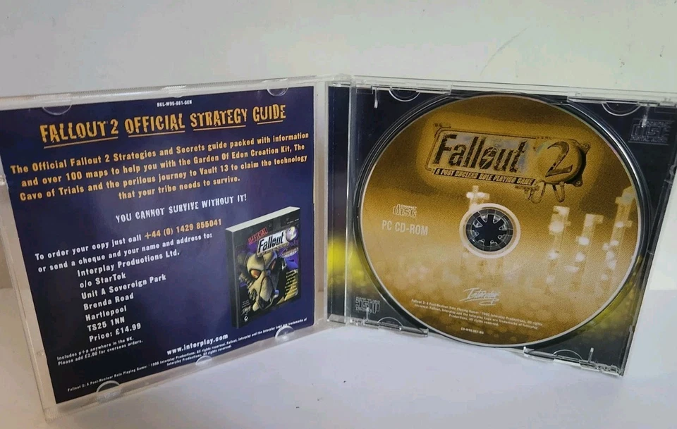 Fallout 2 (1998) PC Game European Disc In Jewel Case Game - Image 4 of 4