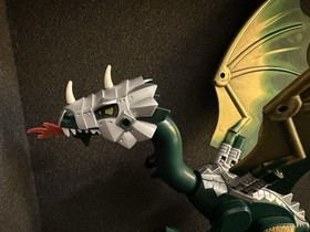 LEGO Armored Dragon Green Animal Minifigure from Set 7048 - Fantasy Era