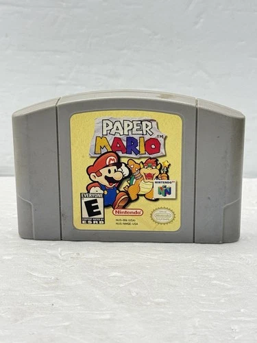 Paper Mario (Nintendo 64, 2001) Cartridge Only Tested No low ballers