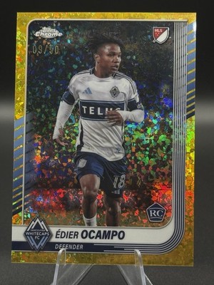 2025-26 Topps FIFA Edier Ocampo Gold Speckle 9/50 (RC)