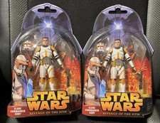 TWO Star Wars Black Series Clone Commander Cody 6    ROTS 20th Anniversary NEW