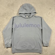 Lululemon All Yours Hoodie Womens 10 Spellout Logo Pullover Sweater Sweatshirt