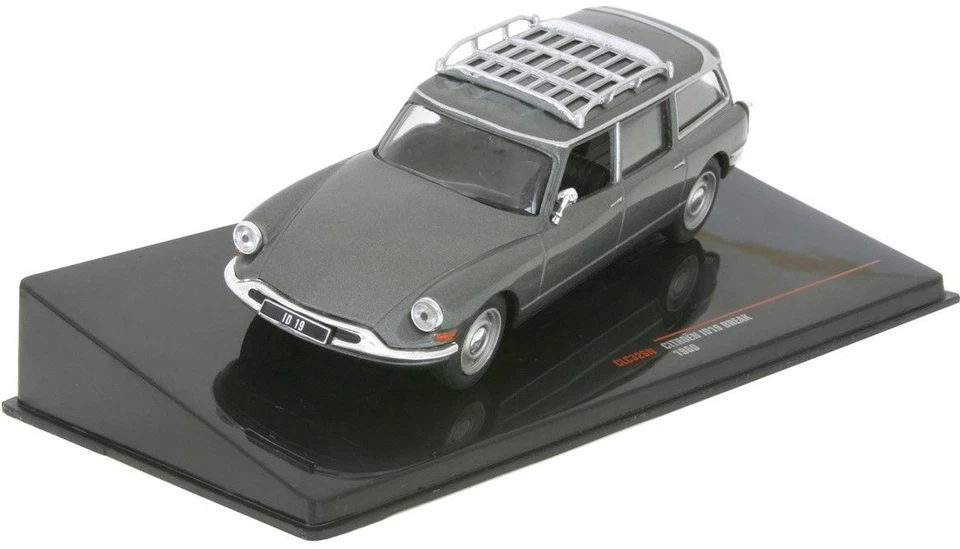 Citroën ID 19 Break 1960 Gris Metal IXO 1/43 sous blister