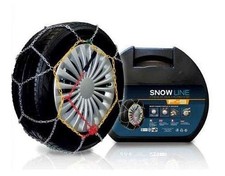 SCHNEEKETTEN FÜR FAHRZEUGE 9 MM SNOW LINE GR. 80 MAßE 195/55 R16 - TÜV GEPRÜFT