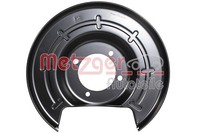 Metzger Ankerblech Spritzblech Hinten Rechts FüR Opel Astra J P10 P12 Vauxhall