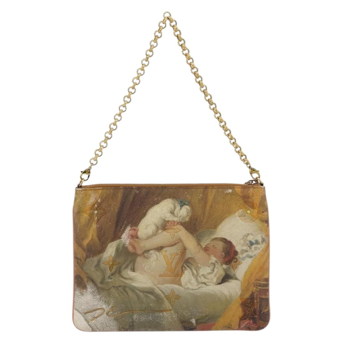 LOUIS VUITTON Masters Collection Pochette Plat Fragonard Bag