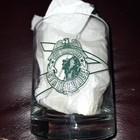 Rare Vtg New Hampshire NH State Trooper Police Souvenir Drink Barware Glass New. — photo 3