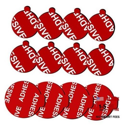 8 Pack Sticky Adhesive Compatible with Socket Mount Base,  Double-Sided