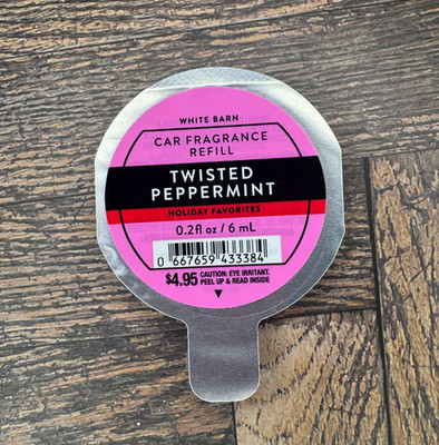 Bath and Body Works Autoduft - verdrehter Pfefferminzduft - US-Import