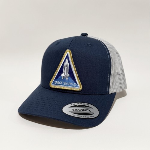 NASA Space Shuttle Patch Snapback Trucker Mesh Hat