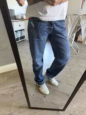 Pull & Bear Straight Leg Jeans Größe 38 dun...