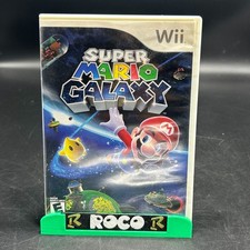 Super Mario Galaxy (Nintendo Wii, 2007) Wii Video Game No Manual