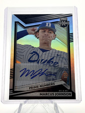 MARCUS JOHNSON 2023 PANINI ELITE EXTRA EDITION AUTOGRAPH /200 MARLINS