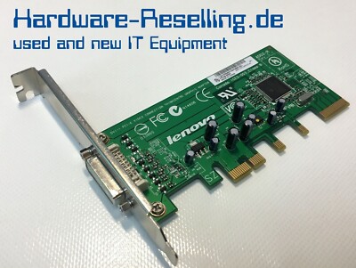 IBM Lenovo Dvi-I Pci-E Video Graphic Adapter Card Add2-r Fru 39j9334 41r3345