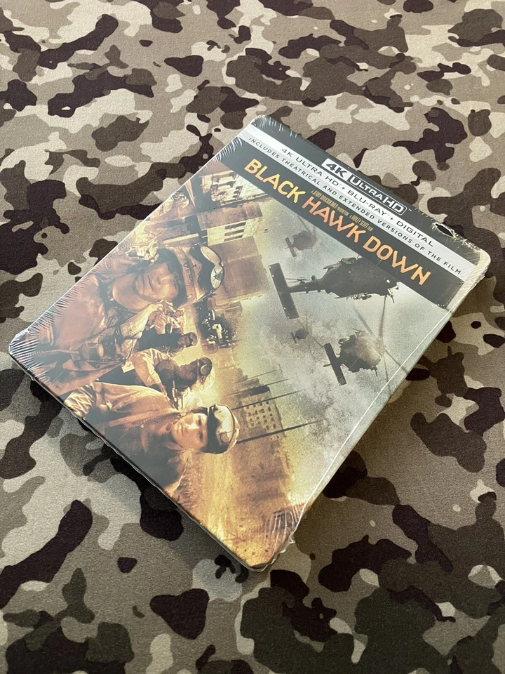 BLacK HaWK DoWN: 4K+blu-ray+d/c Limited Edition sTeeLBooK “OOP/MiNT💥BRaND NeW💥 Foto 2 de 4