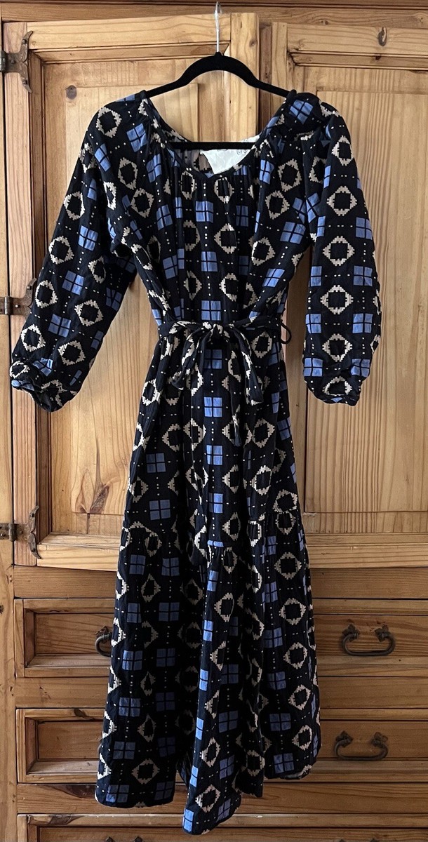 ACE & JIG Size Extra Small Lorry Maxi Dress Quest Reversible To Denim Quest