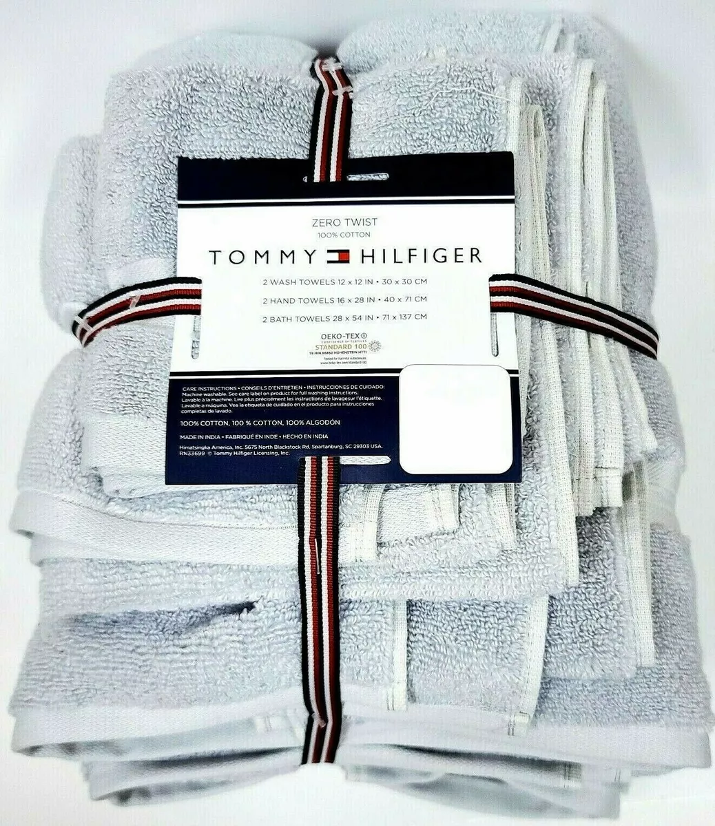 NEW One Tommy Hilfiger Bath Towel 100% Cotton 30 X 54 Various