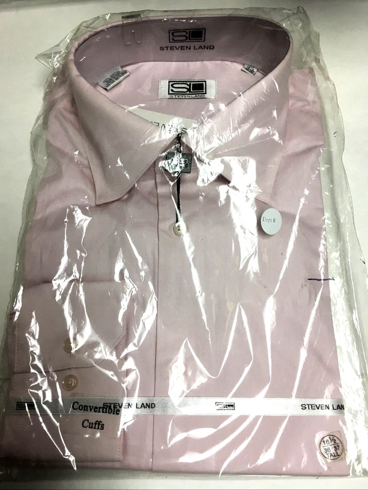 Camisa Steven Land para Hombre, Camisa de Vestir Abotonada Tallas/Colores Surtidos Clásica Foto 2 de 4